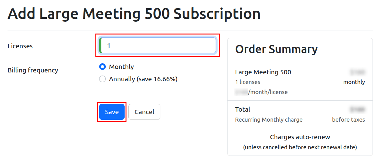 Purchase Large Meeting Add-on