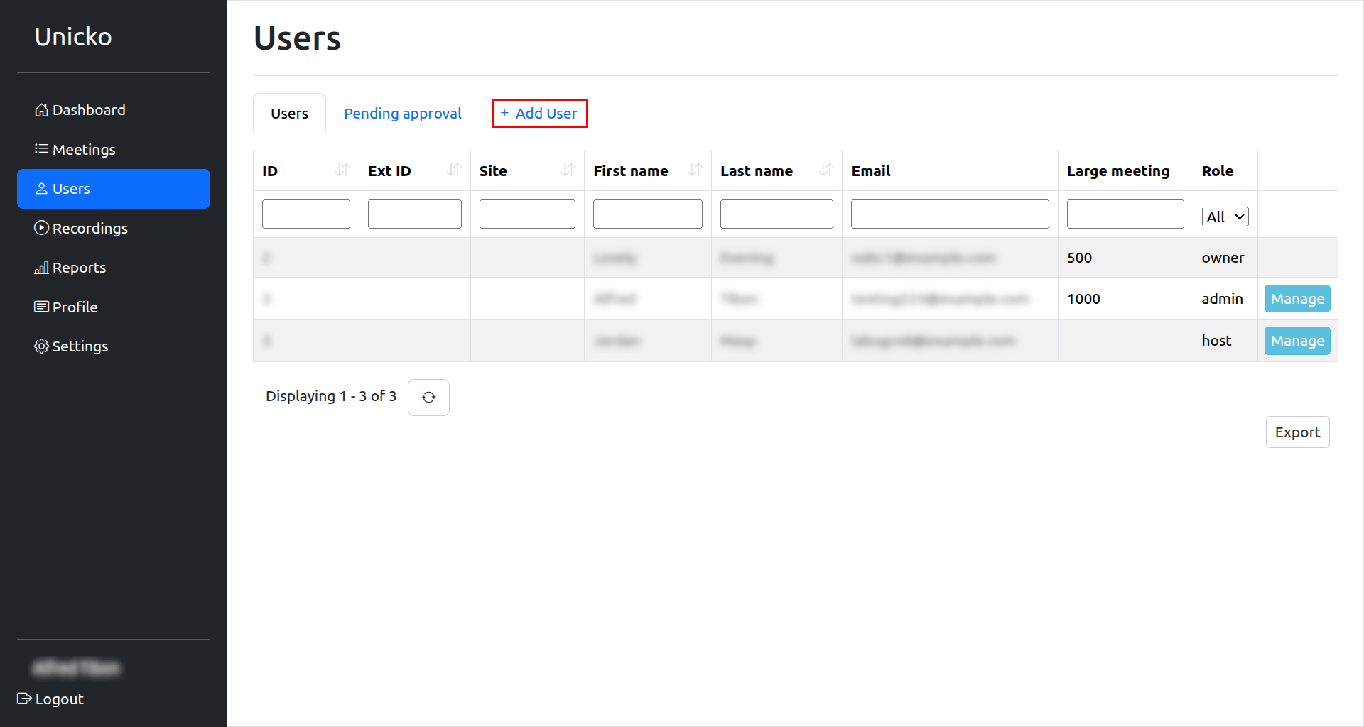 Users