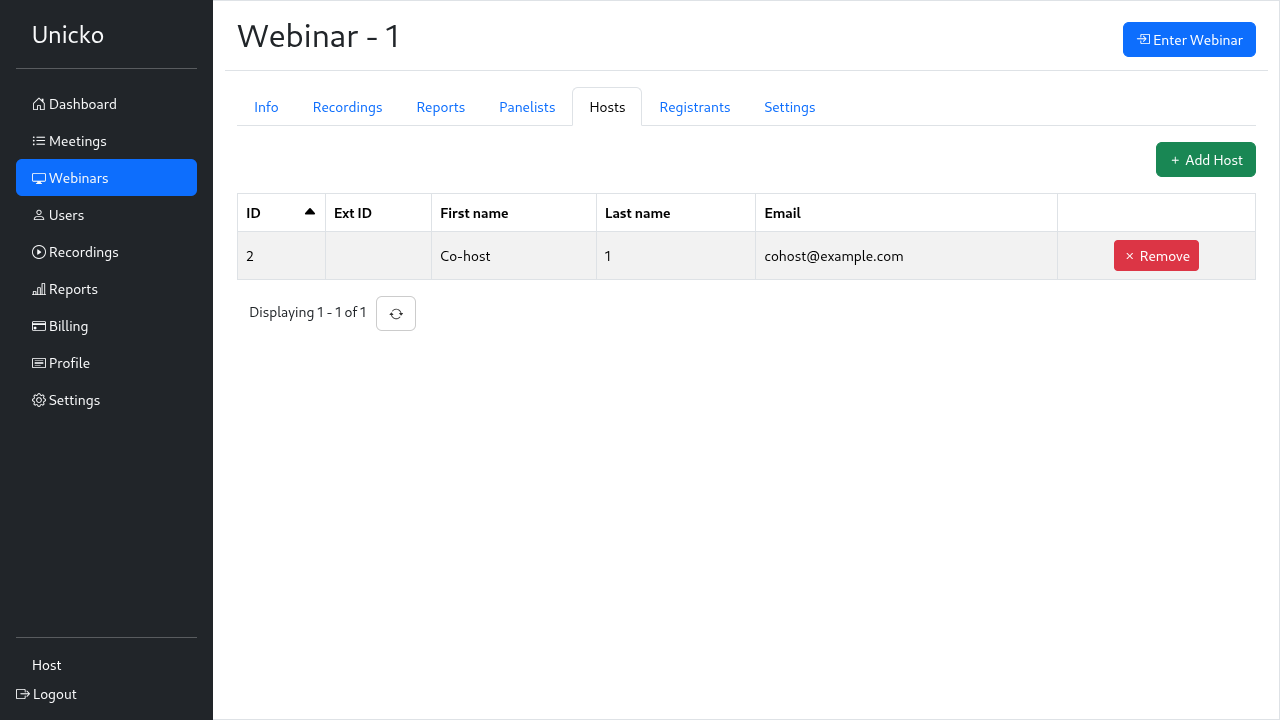 webinar hosts