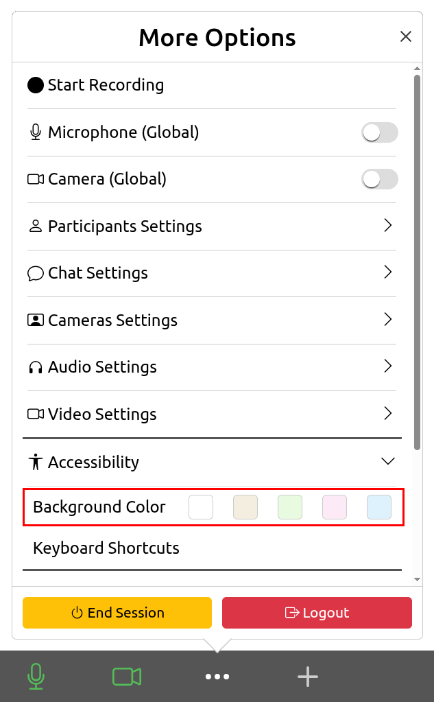 Accessibility Features