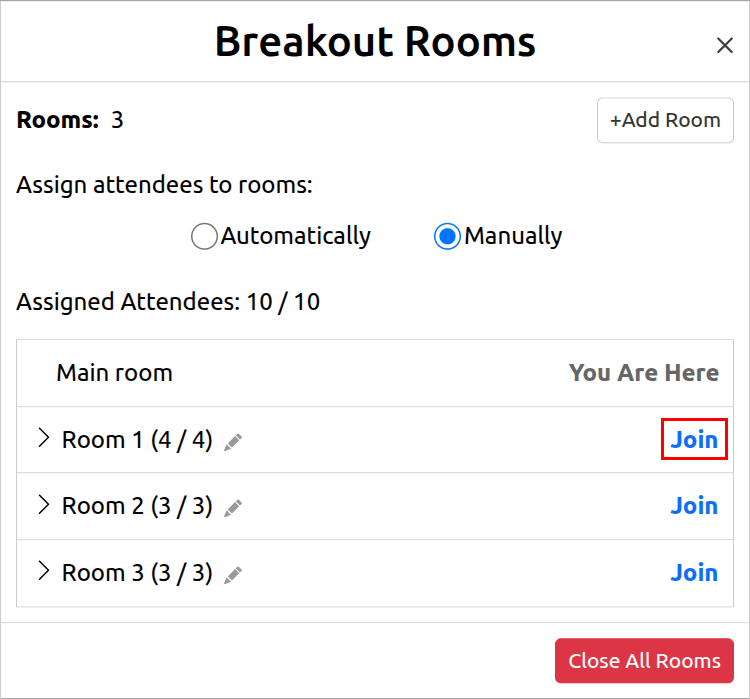Join Breakout Room