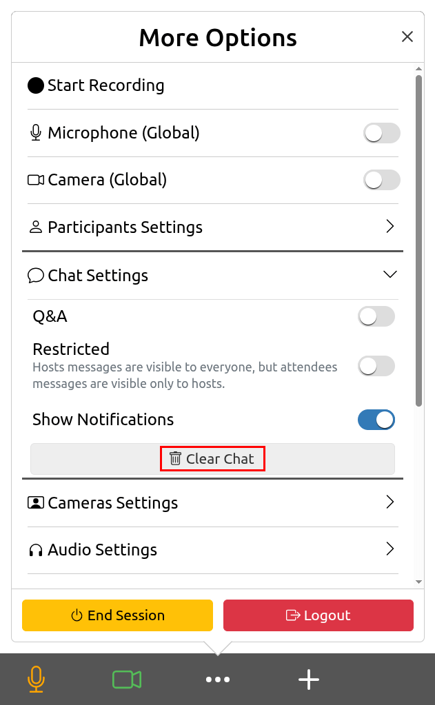 Clear Chat