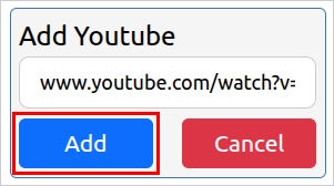 Add YouTube