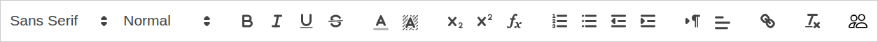 Text Toolbar